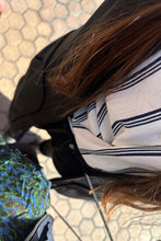 Load image into Gallery viewer, striped tie blouse