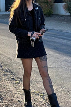 Load image into Gallery viewer, polka dot denim set