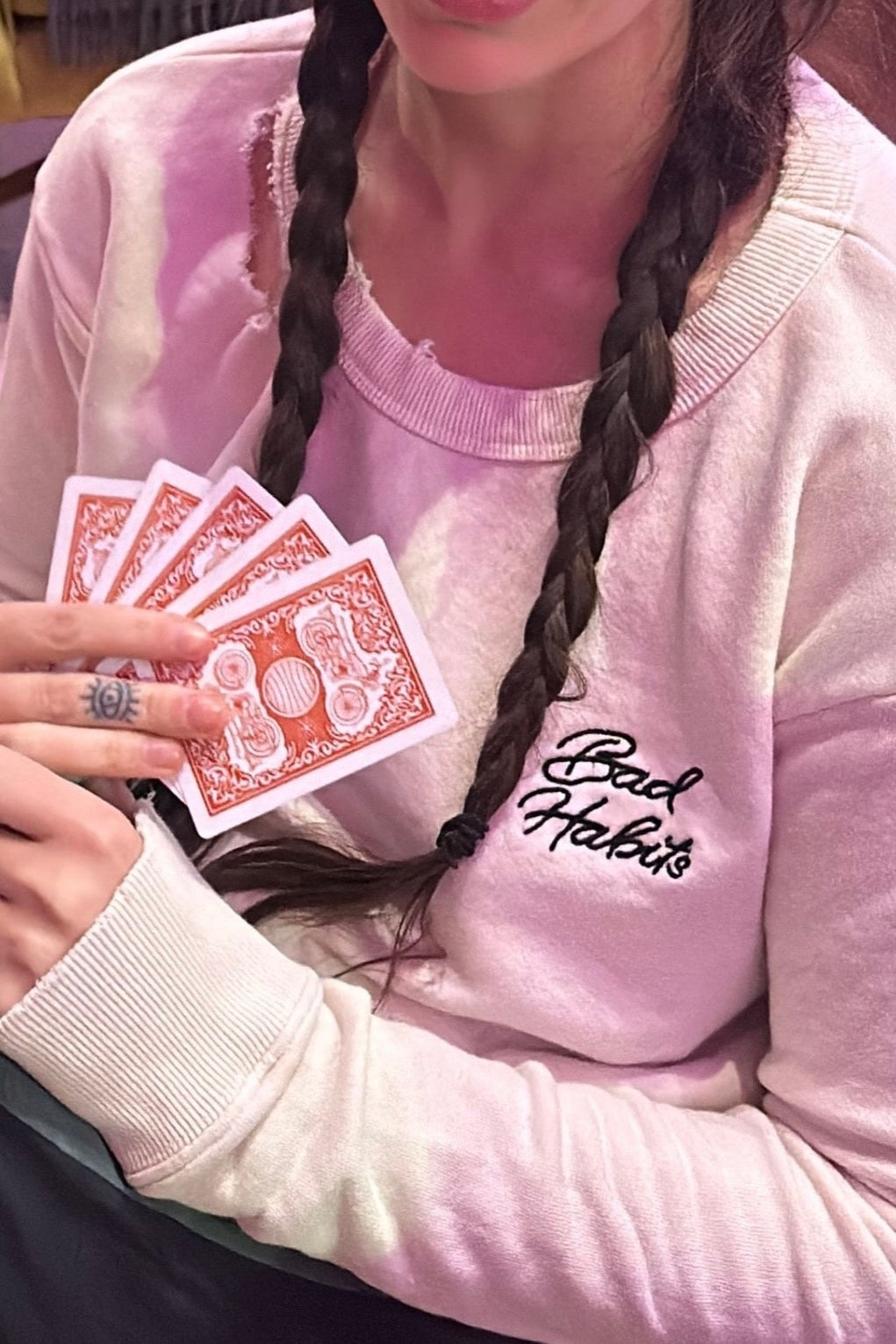 habits sweatshirt