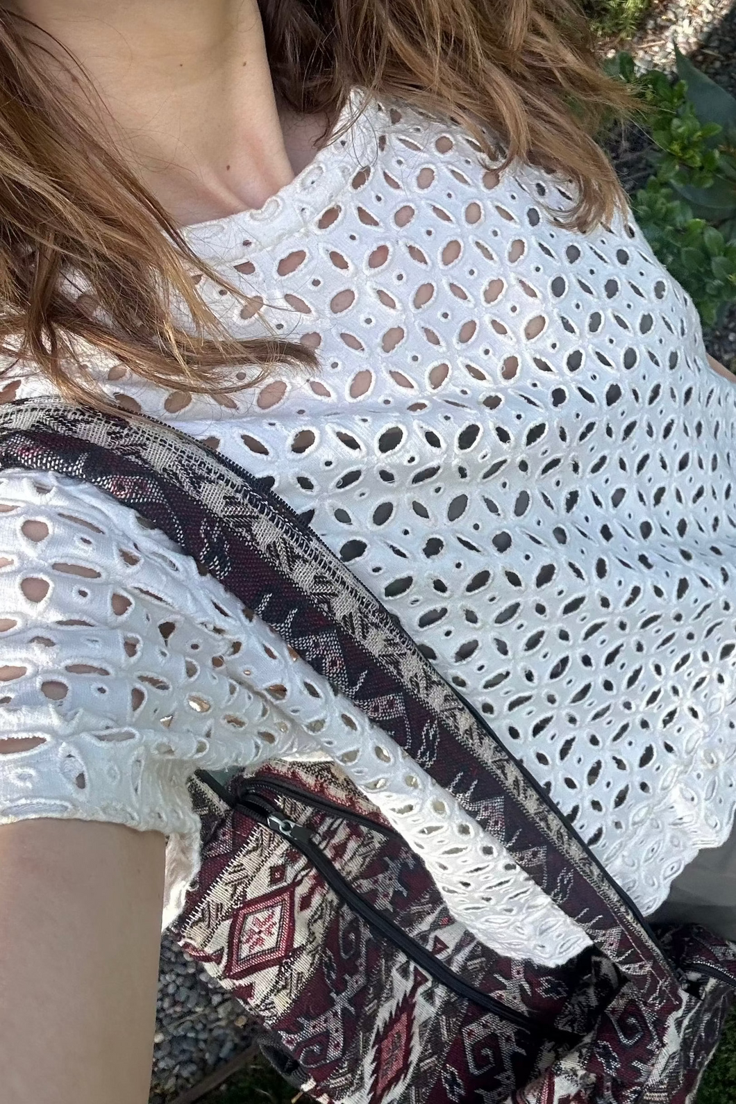 holey shirt!