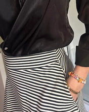 Load image into Gallery viewer, striped skater skirt
