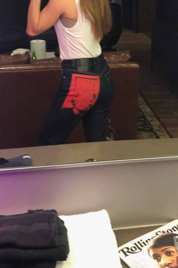 pop art jeans