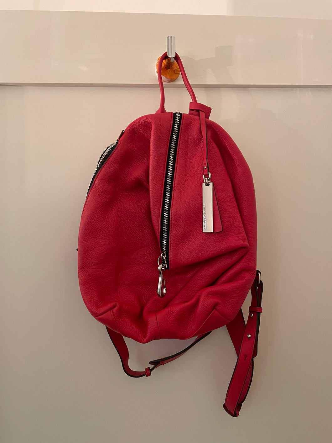 red angle mini backpack