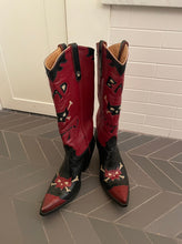 Load image into Gallery viewer, bad kitty cowboy boots
