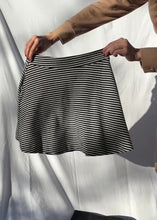 Load and play video in Gallery viewer, striped skater skirt
