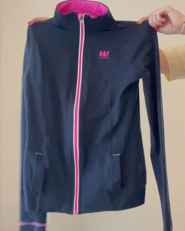 time for a run zip-up jacket